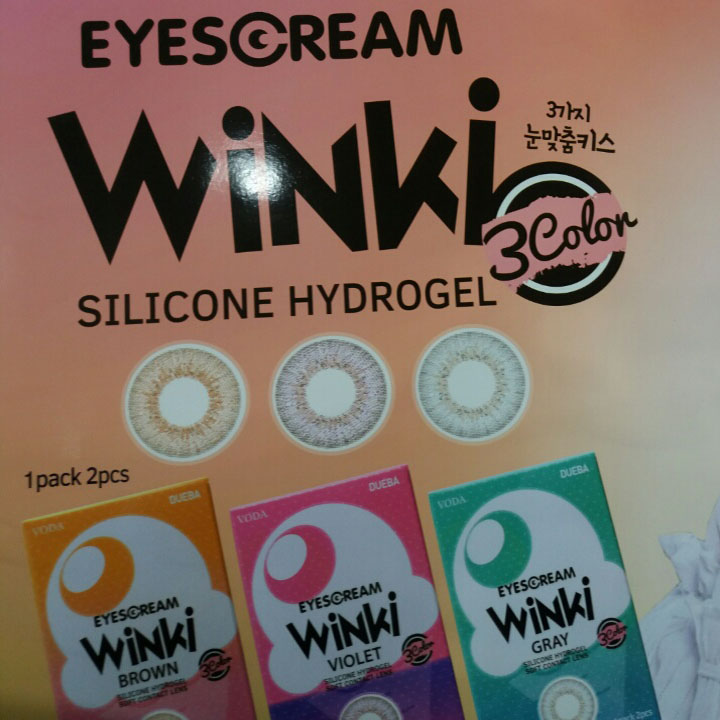 winky weekly silicon hydrogell softlens